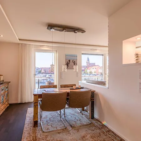 First Marina View - In Der Hafenresidenz Mit Sauna & Mueritzblick