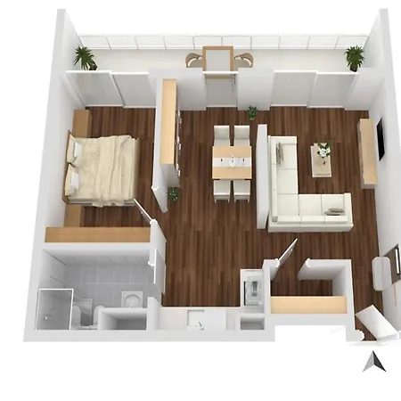 First Marina View - In Der Hafenresidenz Mit Sauna & Mueritzblick Apartament