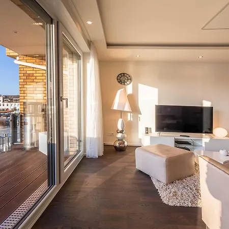 First Marina View - In Der Hafenresidenz Mit Sauna & Mueritzblick *